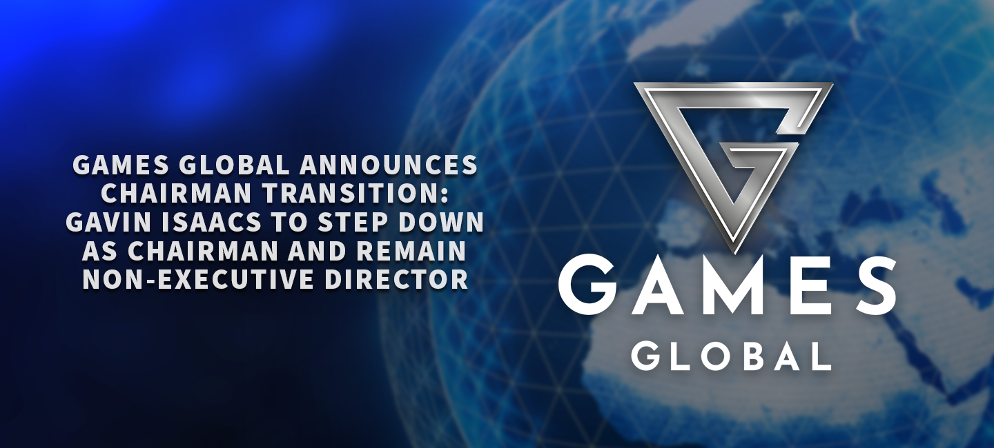 Games Global announces Chairman transition