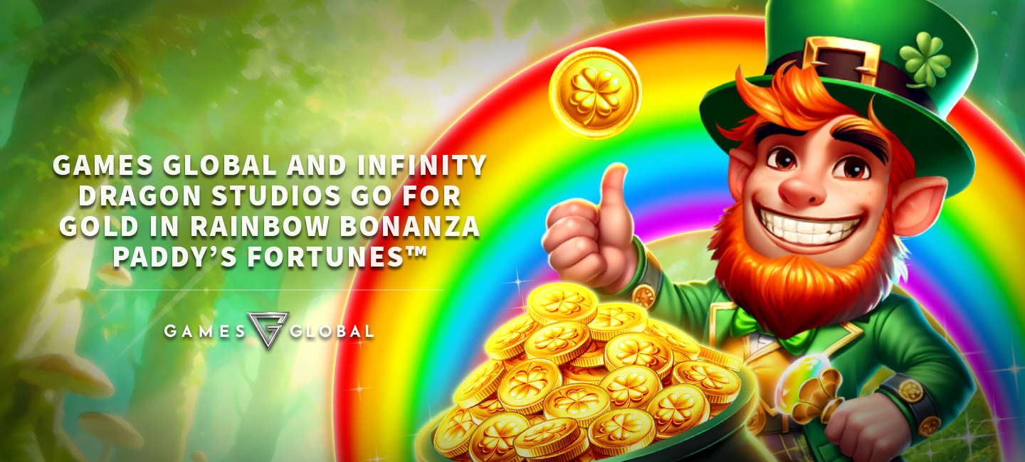 Games Global and Infinity Dragon Studios go for gold in Rainbow Bonanza Paddy’s Fortunes™