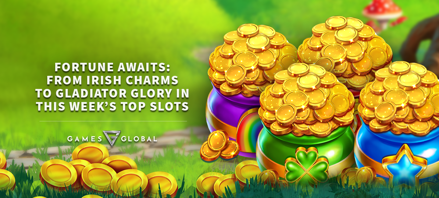 Fortune Awaits: From Irish Charms to Gladiator Glory in This Week’s Top Slots